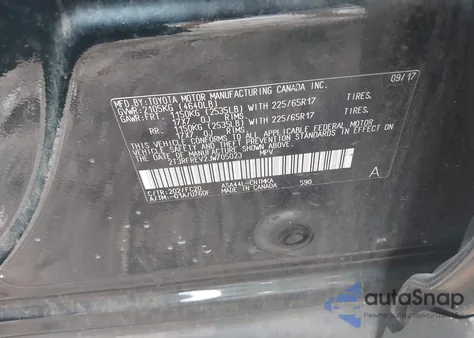 2018 Toyota Rav4 Xle from USA, damaged, VIN 2T3RFREV2JW705023